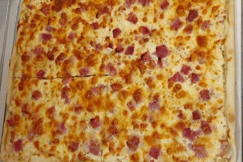 Cliquez pour zoomer ! Flammekueche traditionnelle Thermomix par Nounette30