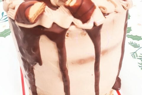 Cliquez pour zoomer ! Layer cake Kinder Bueno Thermomix par BrownSugar