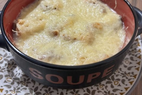 Cliquez pour zoomer ! Gratinée à l’oignon Thermomix par eize