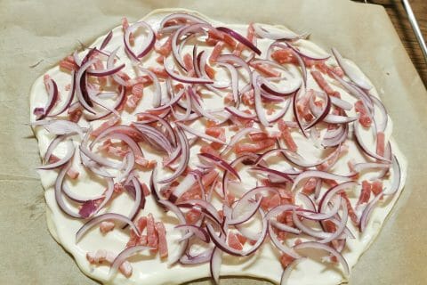 Cliquez pour zoomer ! Flammekueche traditionnelle Thermomix par eize