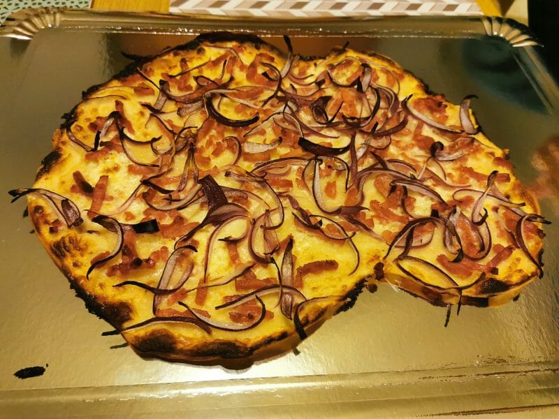 Cliquez pour zoomer ! Flammekueche traditionnelle Thermomix par eize