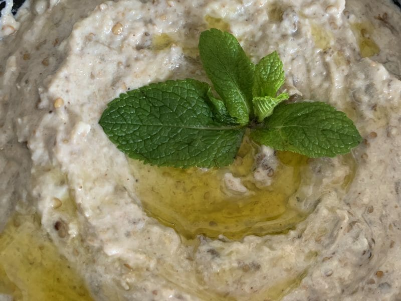 Cliquez pour zoomer ! Moutabal – Caviar d’aubergine libanais Thermomix par anne_1981