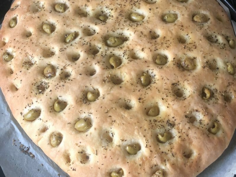 Cliquez pour zoomer ! Focaccia Thermomix par farah_boubou
