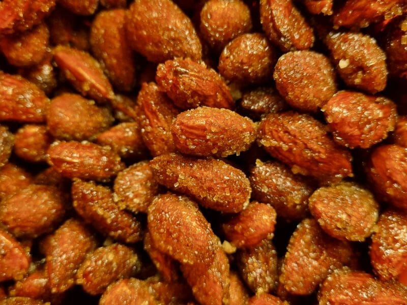 Cliquez pour zoomer ! Amandes grillées à la cannelle et au miel Thermomix par lili