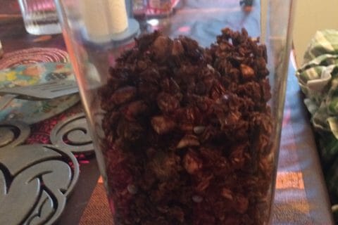 Cliquez pour zoomer ! Granola au chocolat Thermomix par sophyel