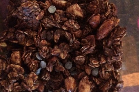 Cliquez pour zoomer ! Granola au chocolat Thermomix par sophyel