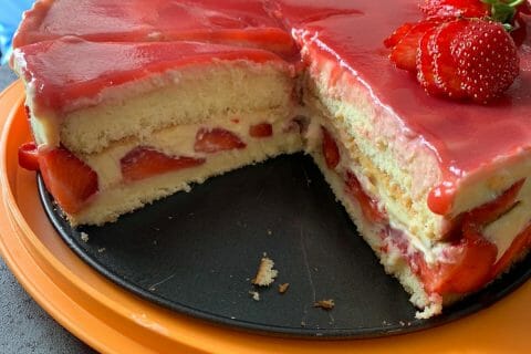 Cliquez pour zoomer ! Fraisier Thermomix par Anyother