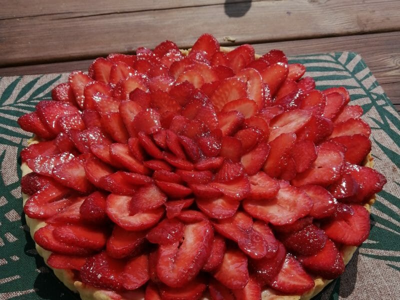 Cliquez pour zoomer ! Tarte aux fraises Thermomix par laeti_36