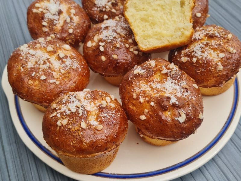 Cliquez pour zoomer ! Brioche à la noix de coco Thermomix par Martine55