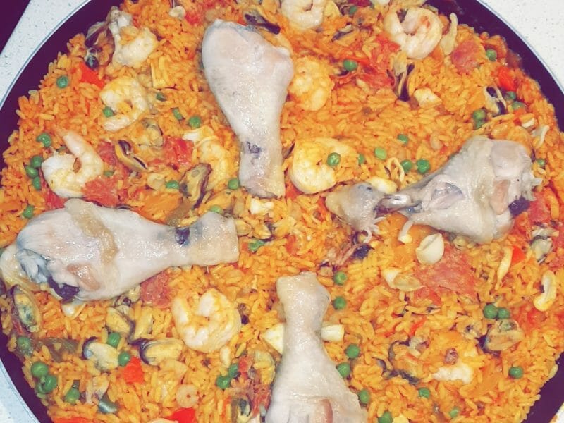 Cliquez pour zoomer ! Paella Thermomix par gabriellesofia
