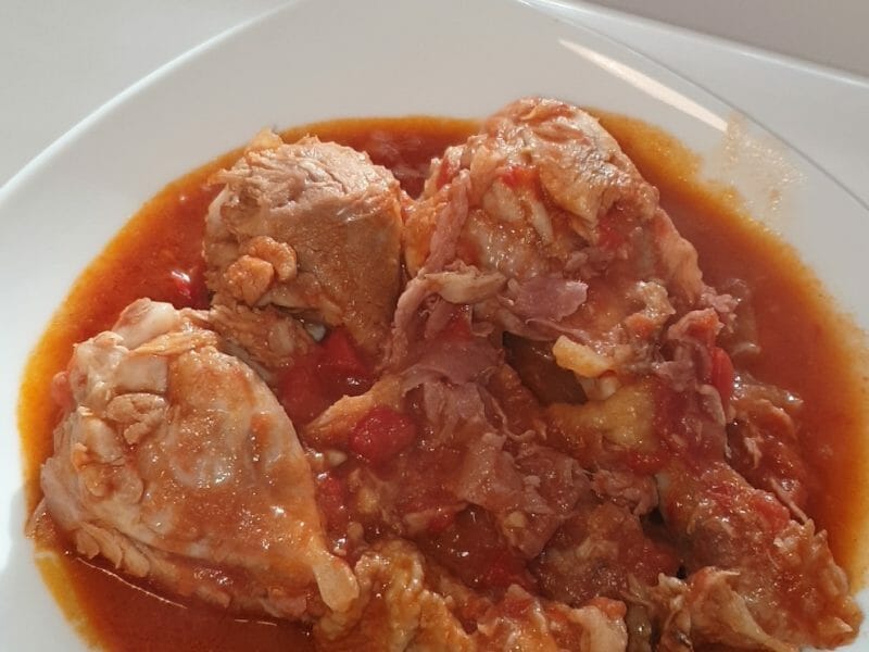 Cliquez pour zoomer ! Poulet au chilindrón Thermomix par gabriellesofia