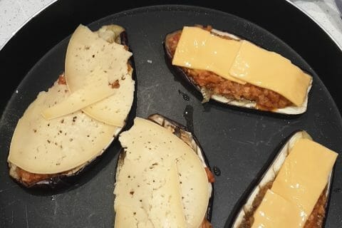 Cliquez pour zoomer ! Aubergines farcies au thon Thermomix par gabriellesofia