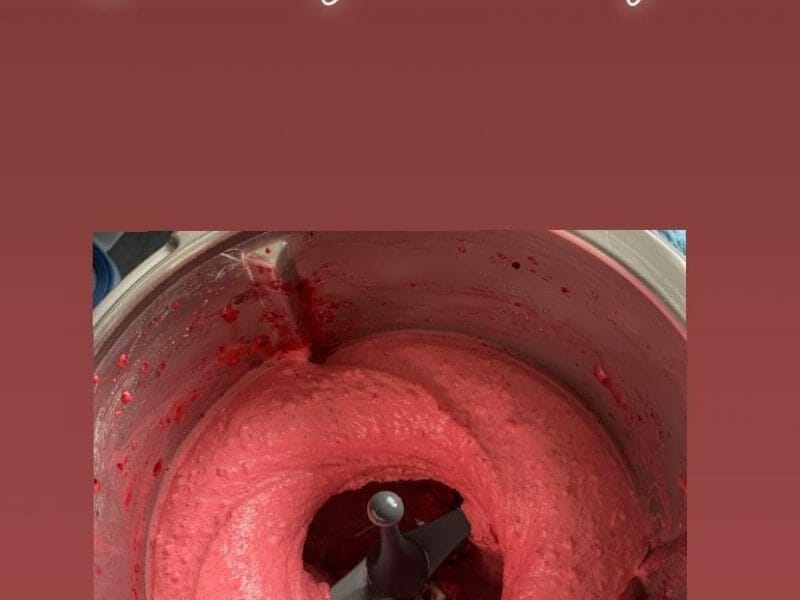 Cliquez pour zoomer ! Sorbet aux fruits rouges Thermomix par anais_225