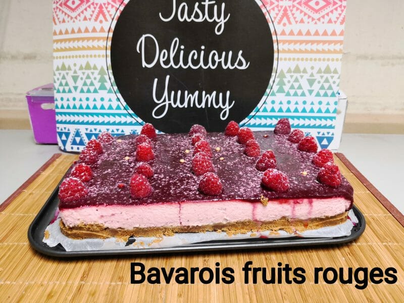 Cliquez pour zoomer ! Bavarois aux framboises Thermomix par seve1778