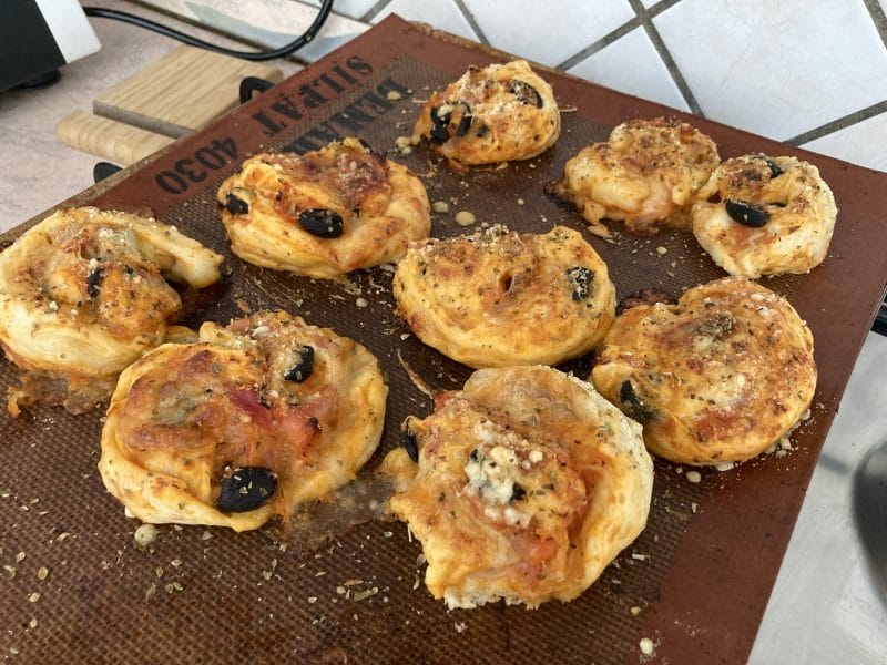 Cliquez pour zoomer ! Pizza rolls jambon champignons Thermomix par Co_Clochette