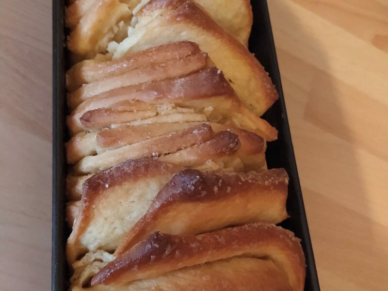Cliquez pour zoomer ! Brioche à effeuiller à la cannelle Thermomix par jennioulia