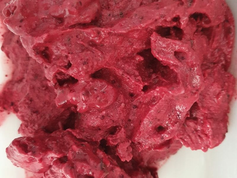 Cliquez pour zoomer ! Sorbet aux cerises Thermomix par kinesine