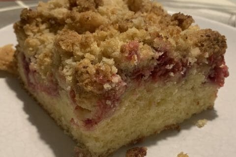 Cliquez pour zoomer ! Crumb cake framboises Thermomix par jenny_77