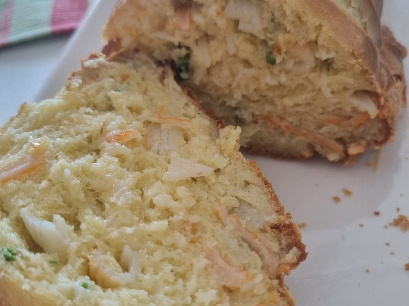 Cliquez pour zoomer ! Cake au surimi Thermomix par emice1119