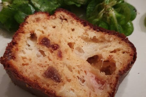 Cliquez pour zoomer ! Cake au chèvre, figues et au miel Thermomix par emice1119