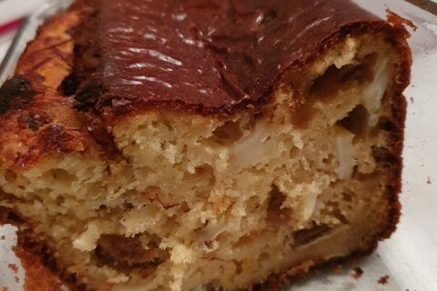 Cliquez pour zoomer ! Cake au chèvre, figues et au miel Thermomix par emice1119