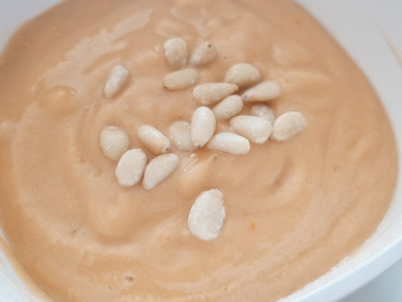 Cliquez pour zoomer ! Gaspacho pomme, tomate et concombre Thermomix par emice1119