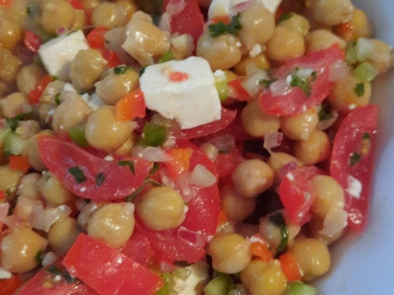 Cliquez pour zoomer ! Salade de pois chiches Thermomix par jumavi