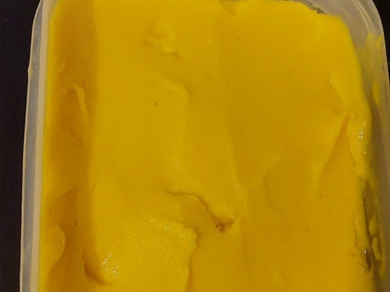 Cliquez pour zoomer ! Glace mangue banane Thermomix par jumavi