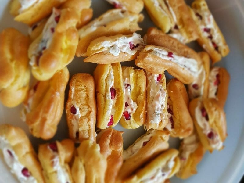 Cliquez pour zoomer ! Mini éclairs au saumon fumé Thermomix par aclaire49