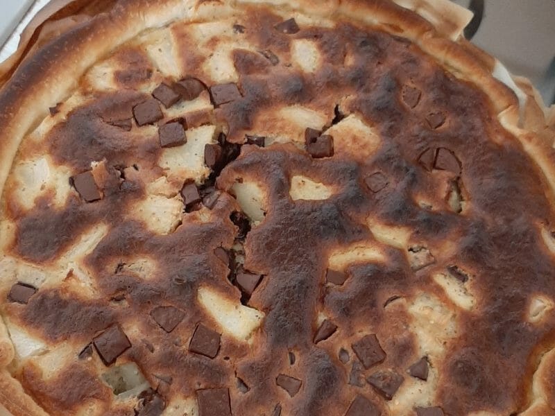 Cliquez pour zoomer ! Tartes aux poires et pépites de chocolat Thermomix par Aurélie