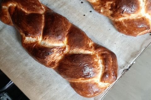 Cliquez pour zoomer ! Brioche tressée à la mie filante Thermomix par Aurélie