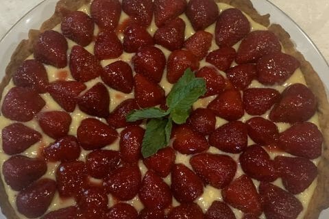 Cliquez pour zoomer ! Tarte aux fraises Thermomix par pascale_44