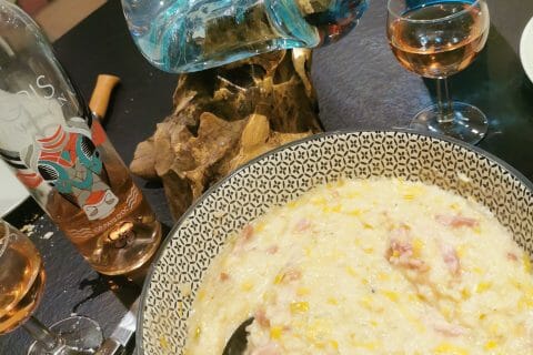 Cliquez pour zoomer ! Risotto poireaux et lardons Thermomix par laetimalya