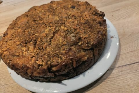 Cliquez pour zoomer ! Tarte aux pommes façon crumble Thermomix par emilie_377