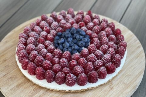Cliquez pour zoomer ! Tarte aux fraises sans cuisson Thermomix par stephanie_mgr