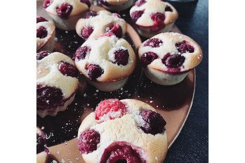 Cliquez pour zoomer ! Visitandines aux framboises Thermomix par lilooju