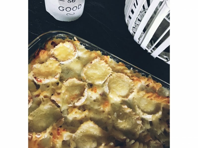 Cliquez pour zoomer ! Gratin de pâtes au fromage blanc Thermomix par lilooju