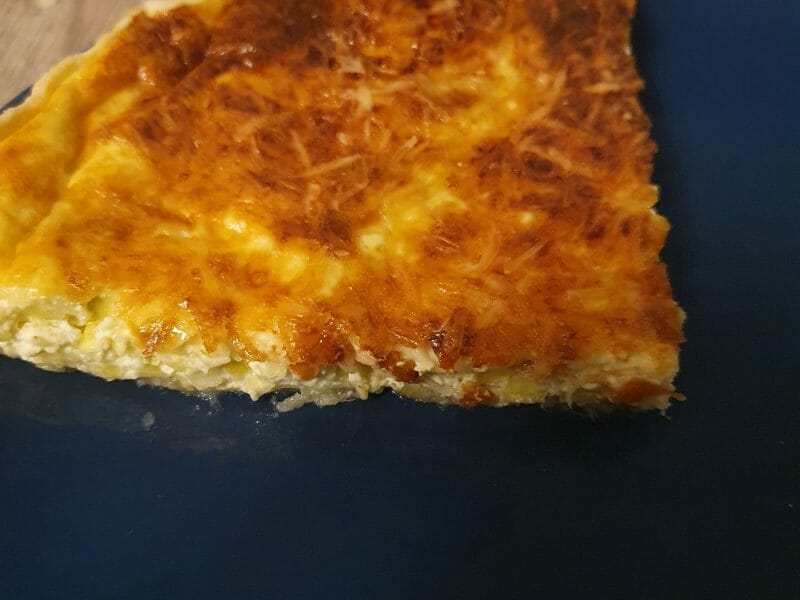 Cliquez pour zoomer ! Quiche Poireaux et Saumon Thermomix par ade_16