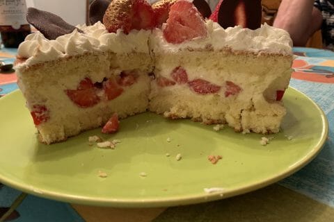 Cliquez pour zoomer ! Fraisier Thermomix par genevieve_12