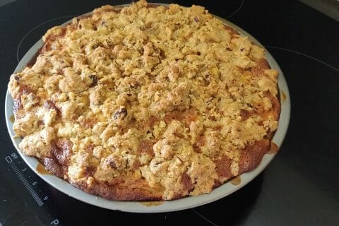 Cliquez pour zoomer ! Tarte aux pommes façon crumble Thermomix par menka