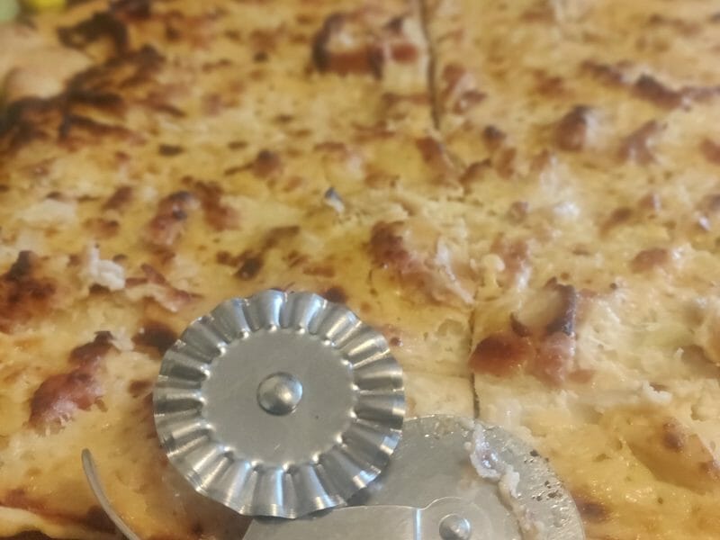 Cliquez pour zoomer ! Flammekueche traditionnelle Thermomix par menka