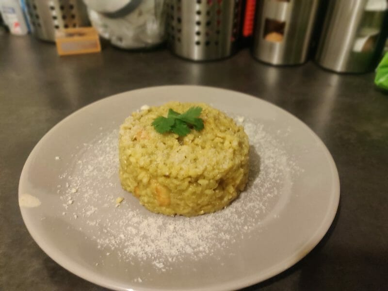 Cliquez pour zoomer ! Risotto crevettes et curry Thermomix par menka