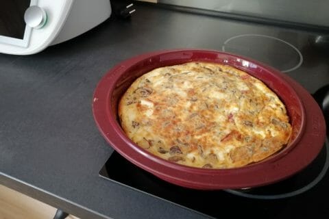Cliquez pour zoomer ! Quiche sans pâte Thermomix par Mamie Carine
