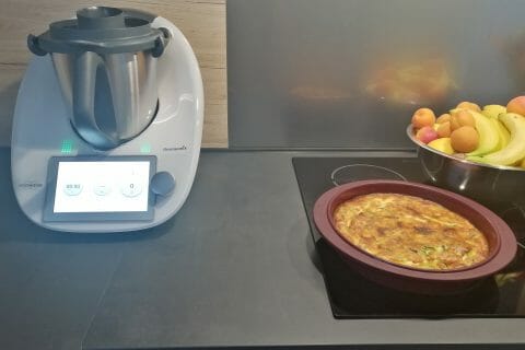 Cliquez pour zoomer ! Flan de courgettes Thermomix par Mamie Carine