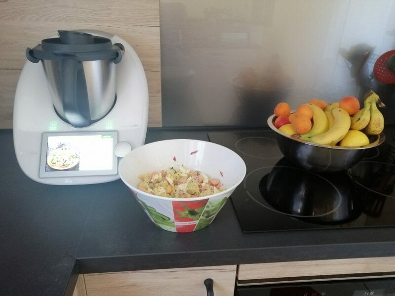 Cliquez pour zoomer ! Salade strasbourgeoise Thermomix par Mamie Carine