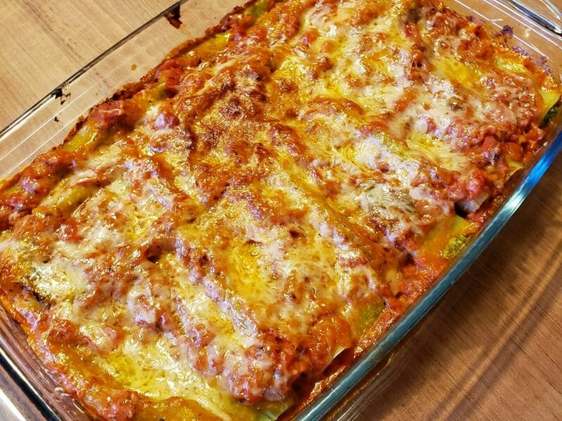 Cliquez pour zoomer ! Cannelloni ricotta et épinards Thermomix par cris_k