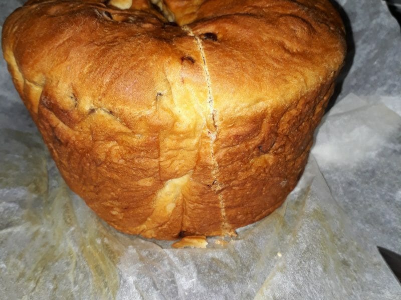 Cliquez pour zoomer ! Panettone Thermomix par cleliamicka