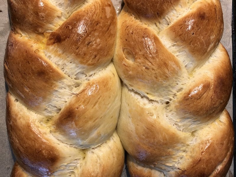 Cliquez pour zoomer ! Brioche tressée à la mie filante Thermomix par anaislotito38