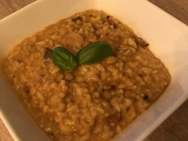 Cliquez pour zoomer ! Risotto au chorizo Thermomix par anaislotito38