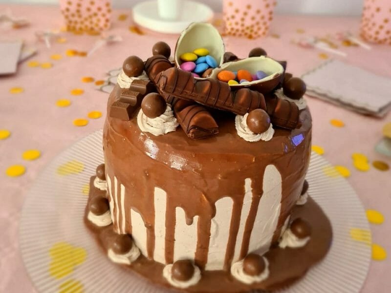Cliquez pour zoomer ! Layer cake Kinder Bueno Thermomix par anaislotito38